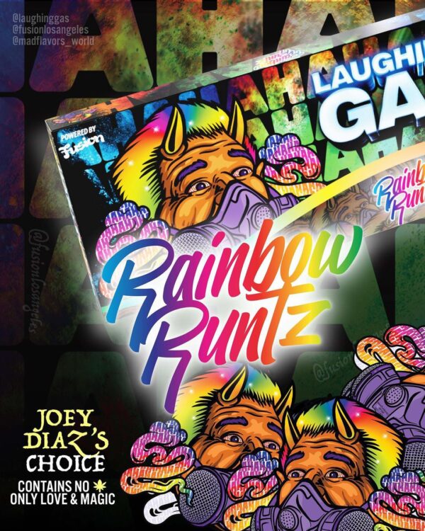 Rainbow Runtz Fusion Laughing gas