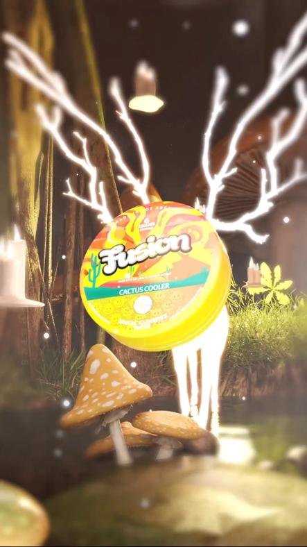 Fusion Cactus Cooler Gummies | Fusion Bars Officials