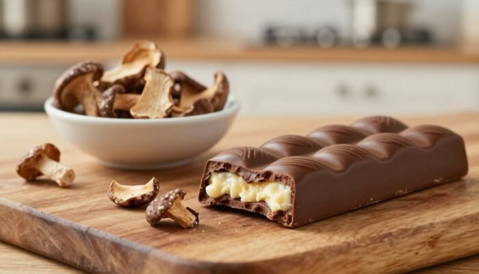 fusion mushroom chocolate bars