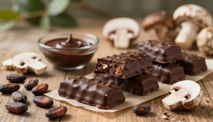 fusion mushroom chocolate bars